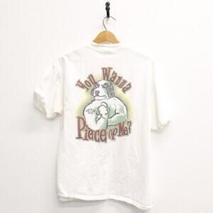 Vintage You Wanna Piece Of Me Big Dogs Sportswear T Shirt Large
